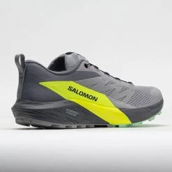 Salomon Sense Ride 5 Men's Alloy/Quiet Shade/Safety Yellow -Sports Running Shoes 040741 6