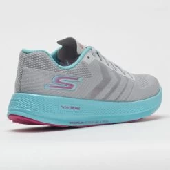 Skechers GOrun Razor+ Women's Gray/Aqua/Hot Pink -Sports Running Shoes 045892 6