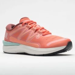 Salomon Sonic 4 Confidence Women's Persimon/White/Ebony -Sports Running Shoes 046550 5