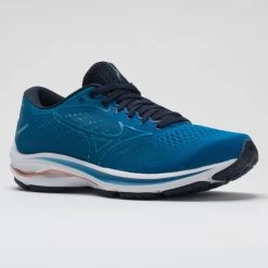 Mizuno Wave Rider 25 Women's Imperial Blue/Vivid Blue -Sports Running Shoes 046650 5