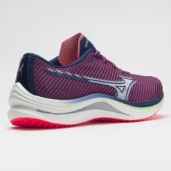 Mizuno Wave Rebellion Women's Diva Pink/Indigo White -Sports Running Shoes 046691 6