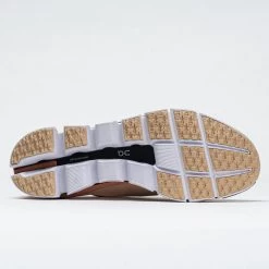 On Running On Cloudboom Women's Savannah/White -Sports Running Shoes 046751 4