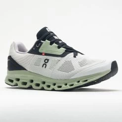 On Running On Cloudstratus Men's White/Black -Sports Running Shoes 047187 5