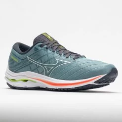 Mizuno Wave Inspire 18 Men's Smoke Blue/White -Sports Running Shoes 047592 5