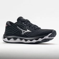 Mizuno Wave Horizon 6 Women's Black/Silver -Sports Running Shoes 047618 5