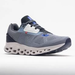 On Running On Cloudstratus Men's Fossil/Midnight -Sports Running Shoes 048010 5