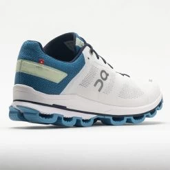 On Running On Cloudsurfer 6 Men's White/Niagara -Sports Running Shoes 048012 6