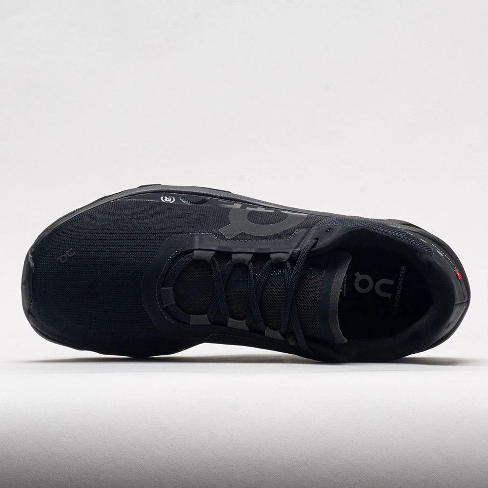 On Running On Cloudmonster Men's All Black 3 On Running On Cloudmonster Men's All Black - Image 3