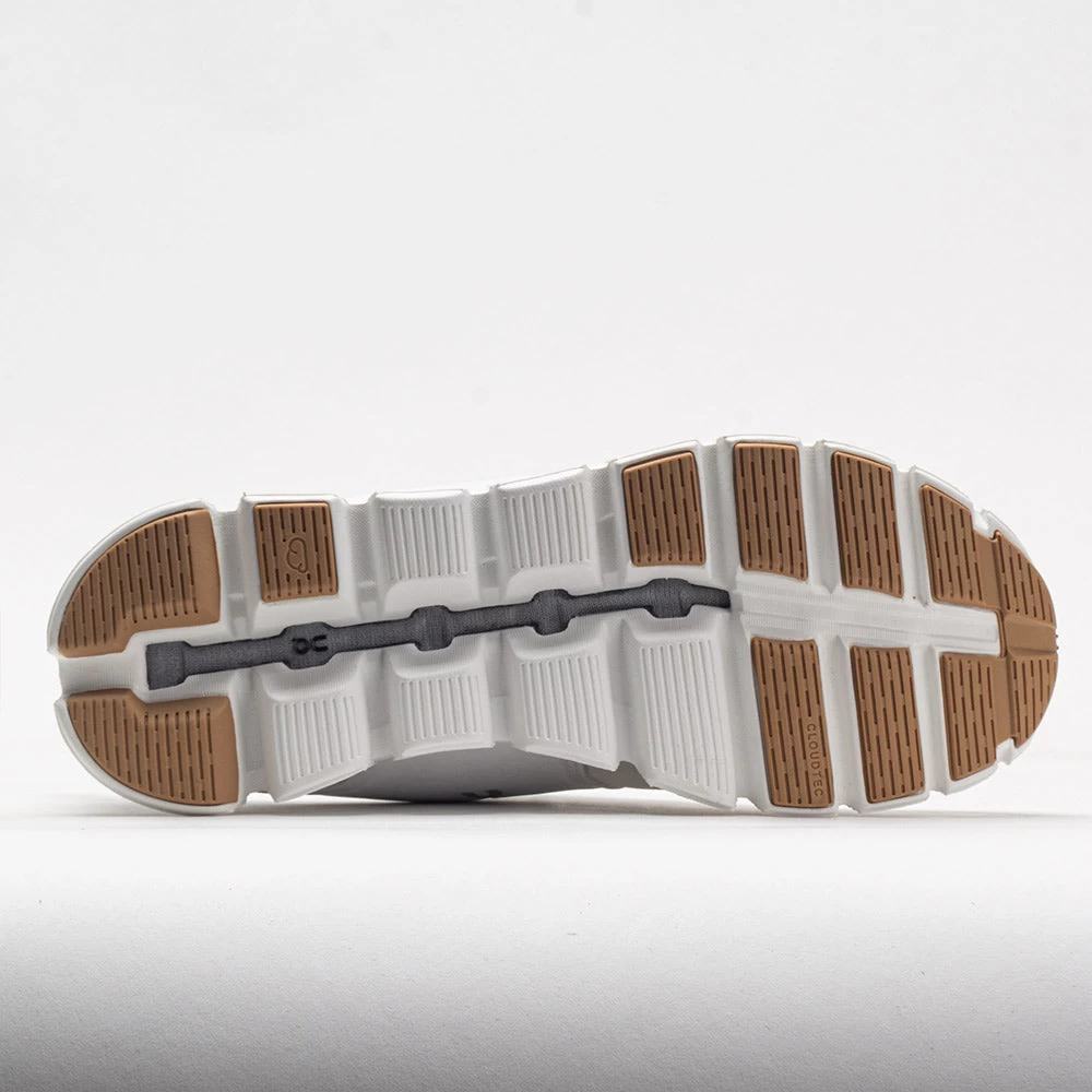 On Running On Cloud 5 Terry Women's White/Almond 4 On Running On Cloud 5 Terry Women's White/Almond - Image 4