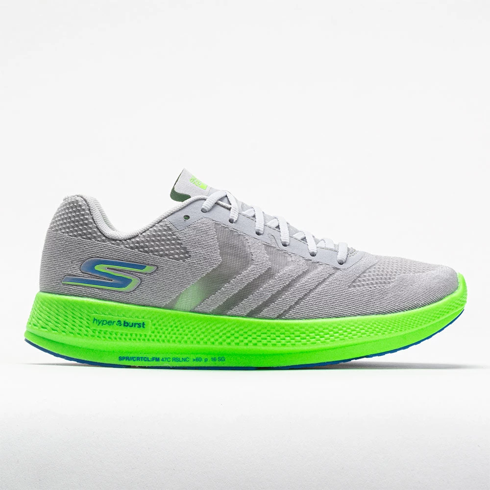 Skechers GOrun Razor+ Women's Gray/Lime 1 Skechers GOrun Razor+ Women's Gray/Lime