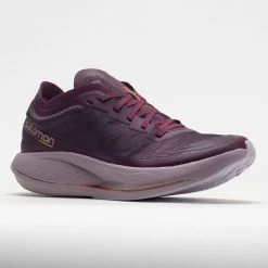 Salomon Phantasm Women's Grape Wine/Quail/Purple Heather -Sports Running Shoes 048320 5
