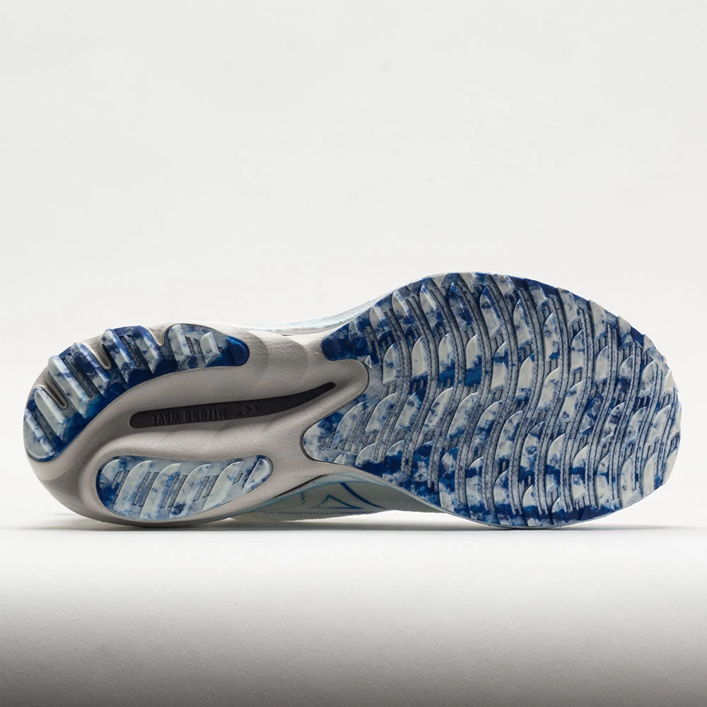 Mizuno Wave Neo Wind Men's Undyed White/Peace Blue 4 Mizuno Wave Neo Wind Men's Undyed White/Peace Blue - Image 4