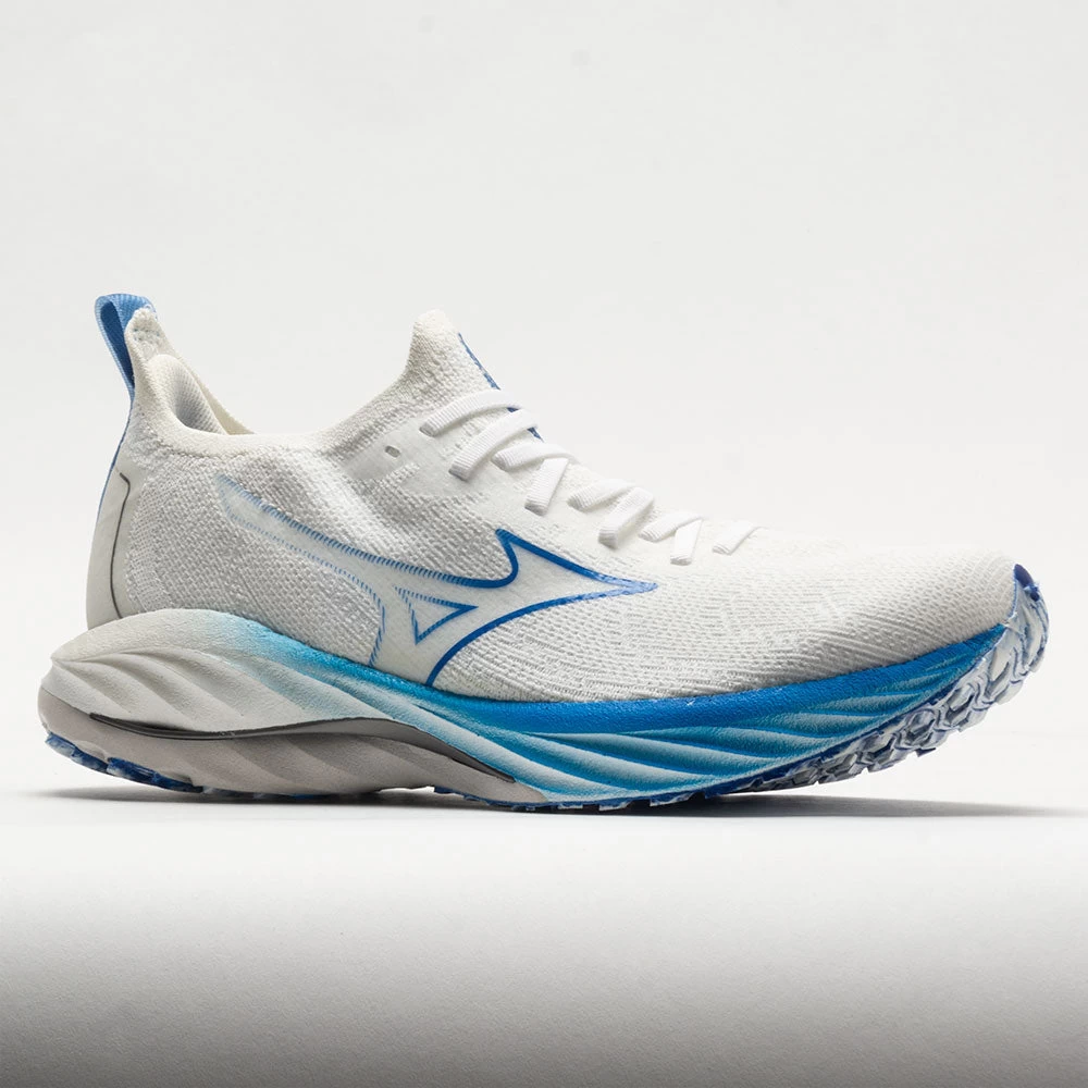 Mizuno Wave Neo Wind Men's Undyed White/Peace Blue 5 Mizuno Wave Neo Wind Men's Undyed White/Peace Blue - Image 5