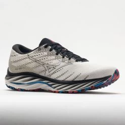 Mizuno Wave Rider 26 Mesh Men's Snow White -Sports Running Shoes 048652 5