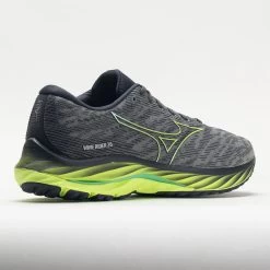 Mizuno Wave Rider 26 Mesh Men's Ultimate Grey/Neo Lime -Sports Running Shoes 048655 6
