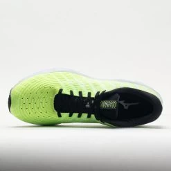 Mizuno Wave Rider 26 Men's Neo Lime/White -Sports Running Shoes 048659 2