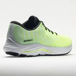 Mizuno Wave Rider 26 Men's Neo Lime/White -Sports Running Shoes 048659 6