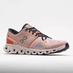 On Running On Cloud X 3 Women's Rose/Sand -Sports Running Shoes 048674 5