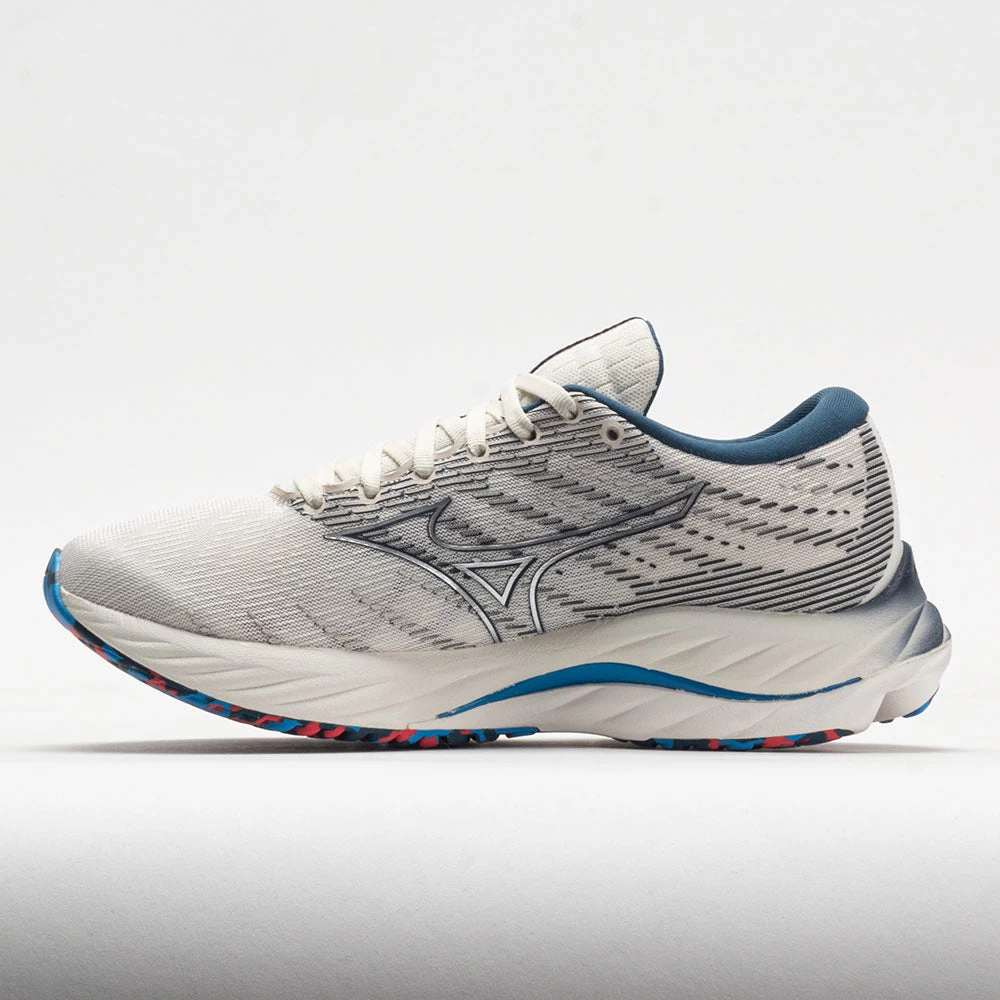 Mizuno Wave Rider 26 Mesh Women's Snow White/Silver 2 Mizuno Wave Rider 26 Mesh Women's Snow White/Silver - Image 2
