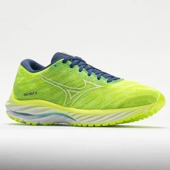 Mizuno Wave Rider 26 Mesh Women's Neo Lime/White -Sports Running Shoes 048807 5