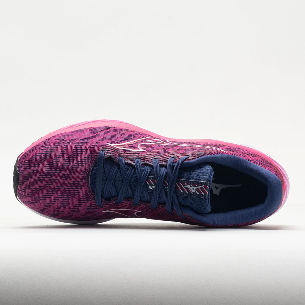 Mizuno Wave Rider 26 Mesh Women's Festival Fuchsia/Halogen Blue 3 Mizuno Wave Rider 26 Mesh Women's Festival Fuchsia/Halogen Blue - Image 3