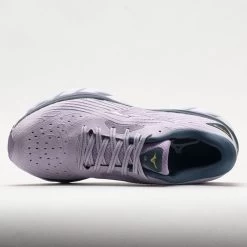 Mizuno Wave Sky 6 Women's Pastel Lilac/White -Sports Running Shoes 049691 2