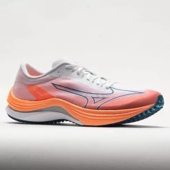 Mizuno Wave Rebellion Flash Men's White/Silver -Sports Running Shoes 049703 5