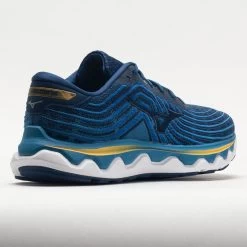 Mizuno Wave Horizon 6 Men's Estate Blue -Sports Running Shoes 049706 6