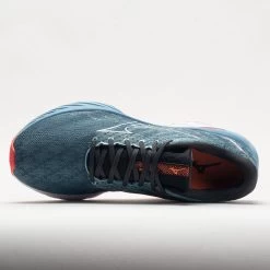 Mizuno Wave Inspire 19 Men's Provincial Blue/White 8 Mizuno Wave Inspire 19 Men's Provincial Blue/White -Sports Running Shoes 049707 2