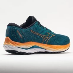 Mizuno Wave Inspire 19 Men's Ink Blue/Bird Of Paradise -Sports Running Shoes 049709 6