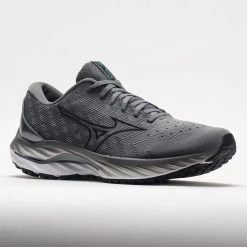 Mizuno Wave Inspire 19 Knit Men's Ultimate Grey/Black -Sports Running Shoes 049714 5