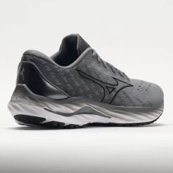 Mizuno Wave Inspire 19 Knit Men's Ultimate Grey/Black -Sports Running Shoes 049714 6