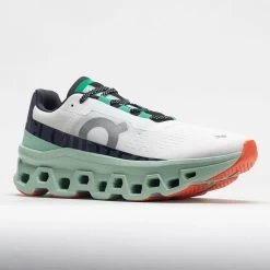 On Running On Cloudmonster Women's Undyed White/Creek -Sports Running Shoes 049723 5