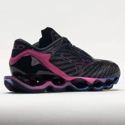 Mizuno Wave Prophecy 12 Women's Black Oyster -Sports Running Shoes 049755 6