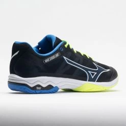 Mizuno Wave Exceed Light AC Men's Black/Neo Lime -Sports Running Shoes 116515 6