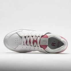 On Running On The Roger Clubhouse Women's White/Rosewood -Sports Running Shoes 116860 2