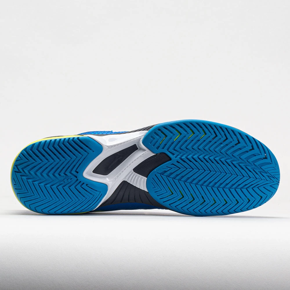 Mizuno Wave Exceed Tour AC 5 Men's Peace Blue/Acid Lime 4 Mizuno Wave Exceed Tour AC 5 Men's Peace Blue/Acid Lime - Image 4