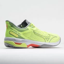Mizuno Wave Exceed Tour 5 AC Women's Neo Lime/Ultimate Gray -Sports Running Shoes 117141 6