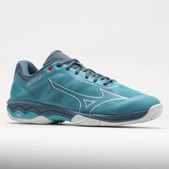 Mizuno Wave Exceed Light AC Men's Maui Blue/White 10 Mizuno Wave Exceed Light AC Men's Maui Blue/White -Sports Running Shoes 117146 5