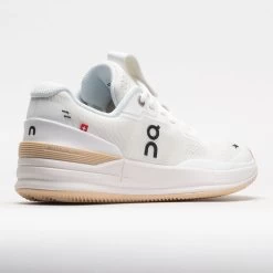 On Running On The Roger Pro Clay Women's White/Savannah -Sports Running Shoes 117243 6