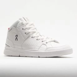 On Running On The Roger Clubhouse Mid Women's All White -Sports Running Shoes 117320 5