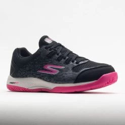 Skechers Viper Court Women's Black/Pink -Sports Running Shoes 370029 5