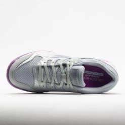 Skechers Viper Court Women's Grey/Purple -Sports Running Shoes 370030 2
