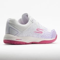 Skechers Viper Court Women's White/Lavender -Sports Running Shoes 370031 6