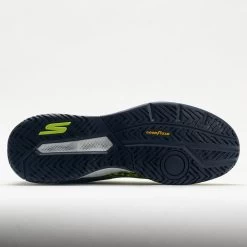 Skechers Viper Court Men's Yellow/Navy -Sports Running Shoes 370099 4