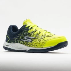 Skechers Viper Court Men's Yellow/Navy -Sports Running Shoes 370099 5