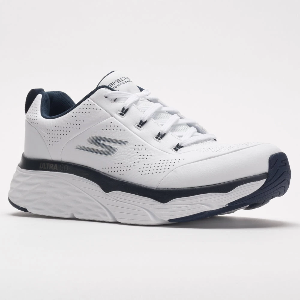 Skechers Max Cushioning Elite Men's White/Navy 5 Skechers Max Cushioning Elite Men's White/Navy - Image 5