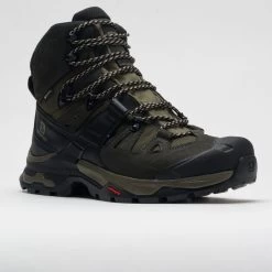 Salomon Quest 4 GTX Men's Olive Night/Peat/Safari -Sports Running Shoes 631162 5