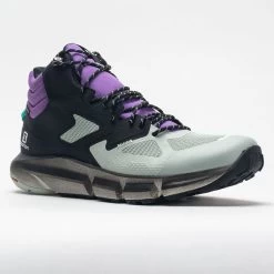 Salomon Predict Hike Mid GTX Men's Black/Aqua Gray/Roayl Lilac -Sports Running Shoes 631209 5